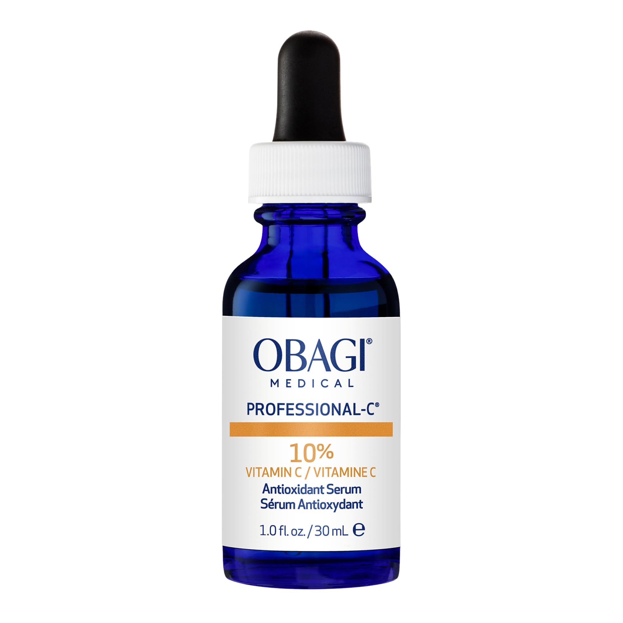Obagi Medical front packaging showing product and clear benefits