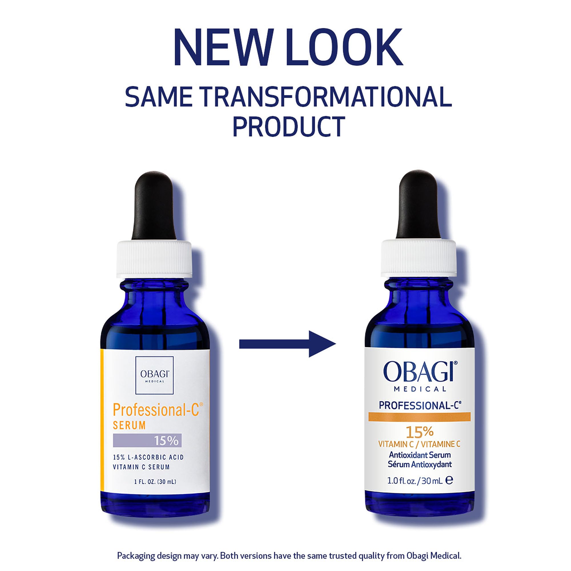 Obagi Medical pipette dispensing serum highlighting precise application