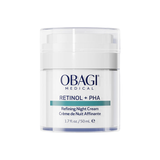 Obagi Medical jar front view showing product for refined skin