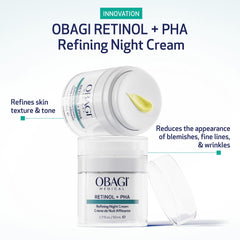 Obagi Medical open jar texture close-up demonstrating creamy absorbency