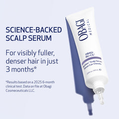 Obagi Nu-Cil applied to scalp showing easy targeted daily use