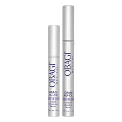 Obagi Nu-Cil front packaging showing set benefits and clinical notes