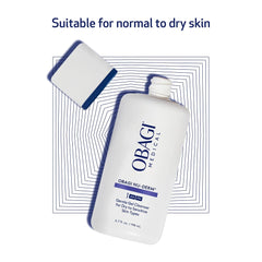 Obagi Medical on bathroom shelf lifestyle suggesting consistent daily routine