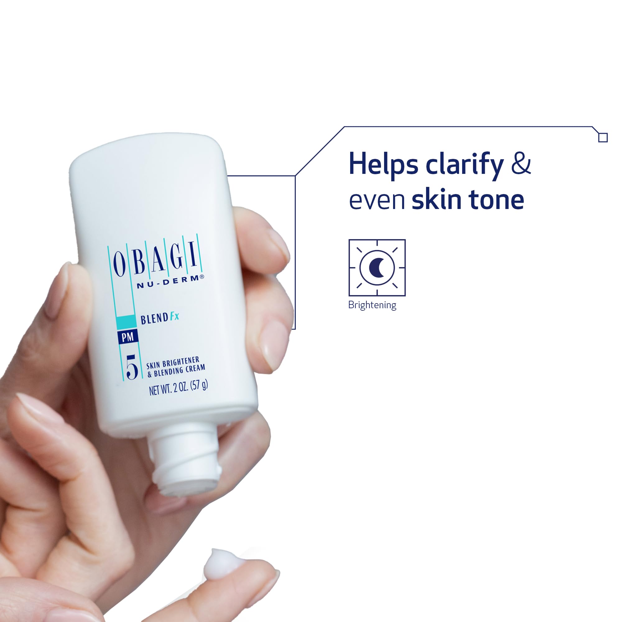 Obagi Medical close-up of product label highlighting brand clarity and trust