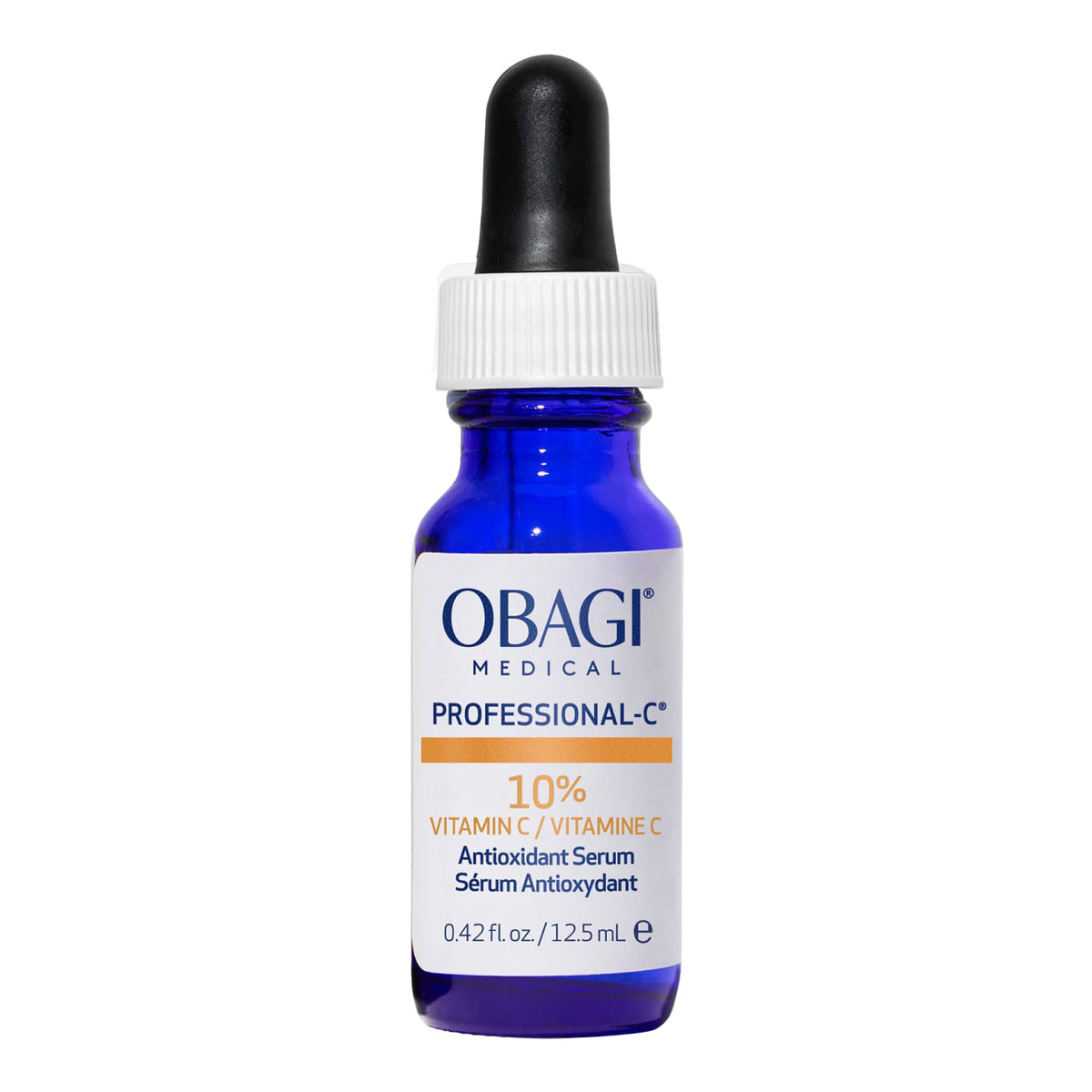 Obagi Professional-C front packaging showing product and benefits