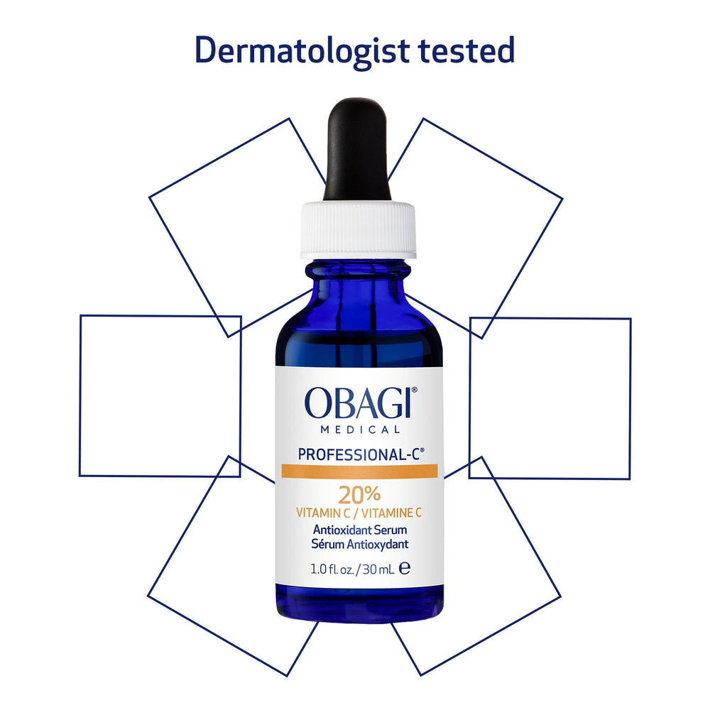 obagi before and after illustration graphic showing tone improvement benefit