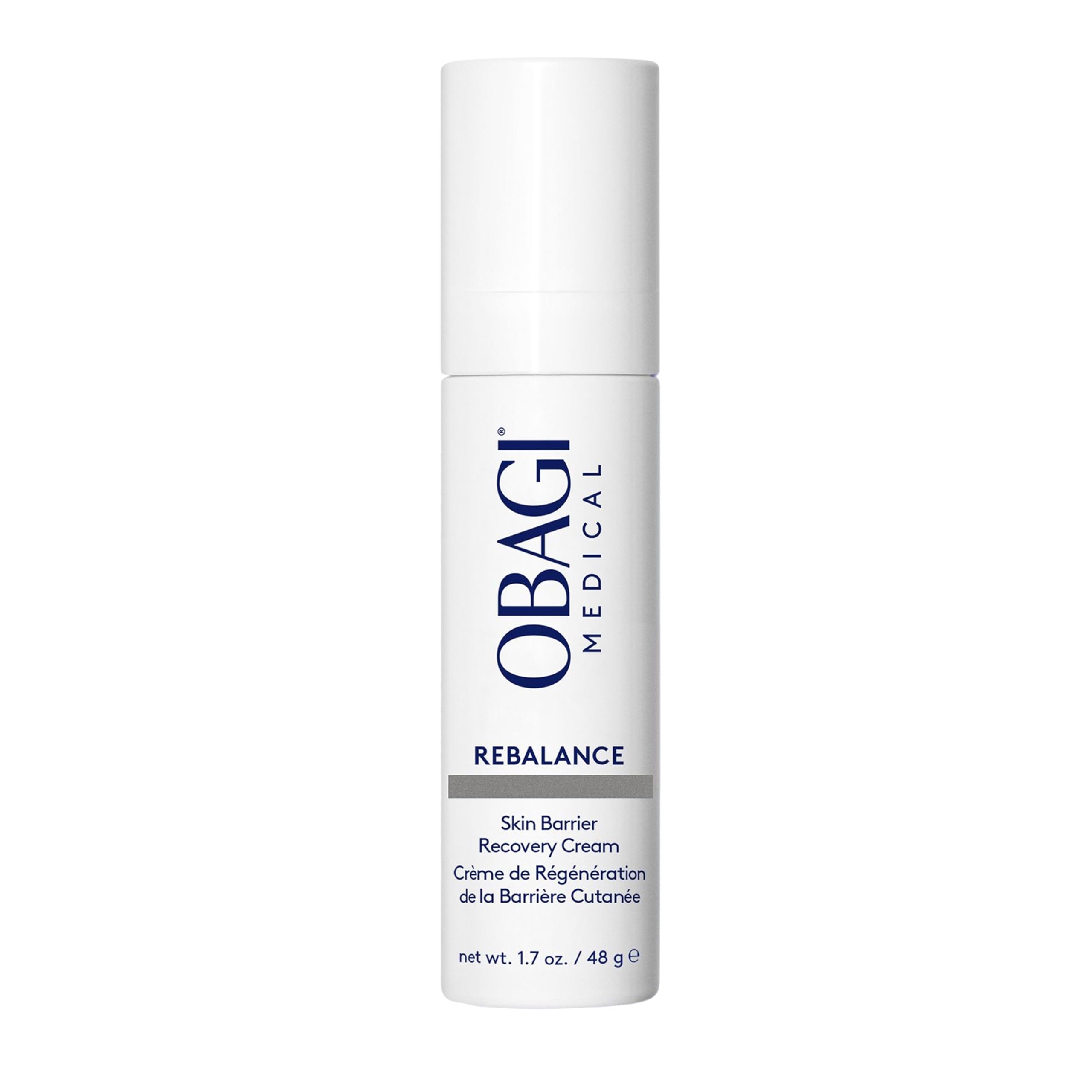 Obagi Medical front tube showing product name and soothing benefits