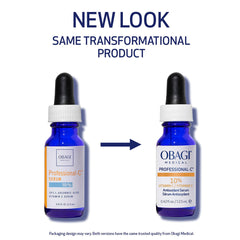 Obagi Medical serum droplet on skin texture for quick absorption benefit