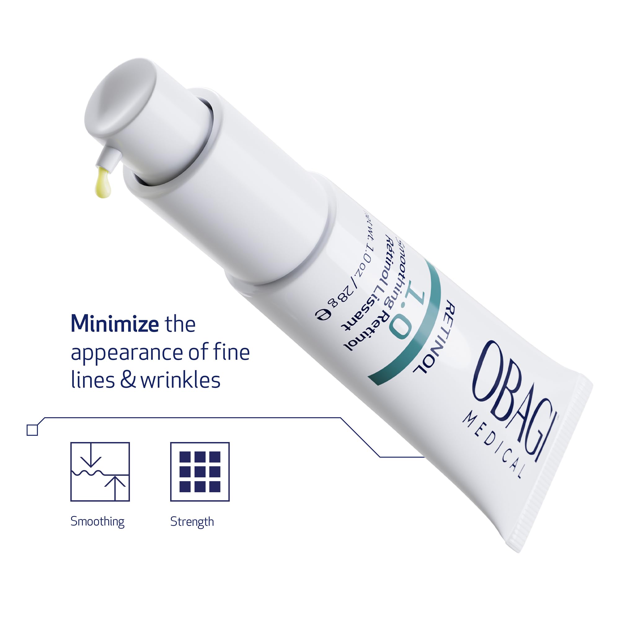 Obagi Medical product on clinic shelf reflecting professional endorsement