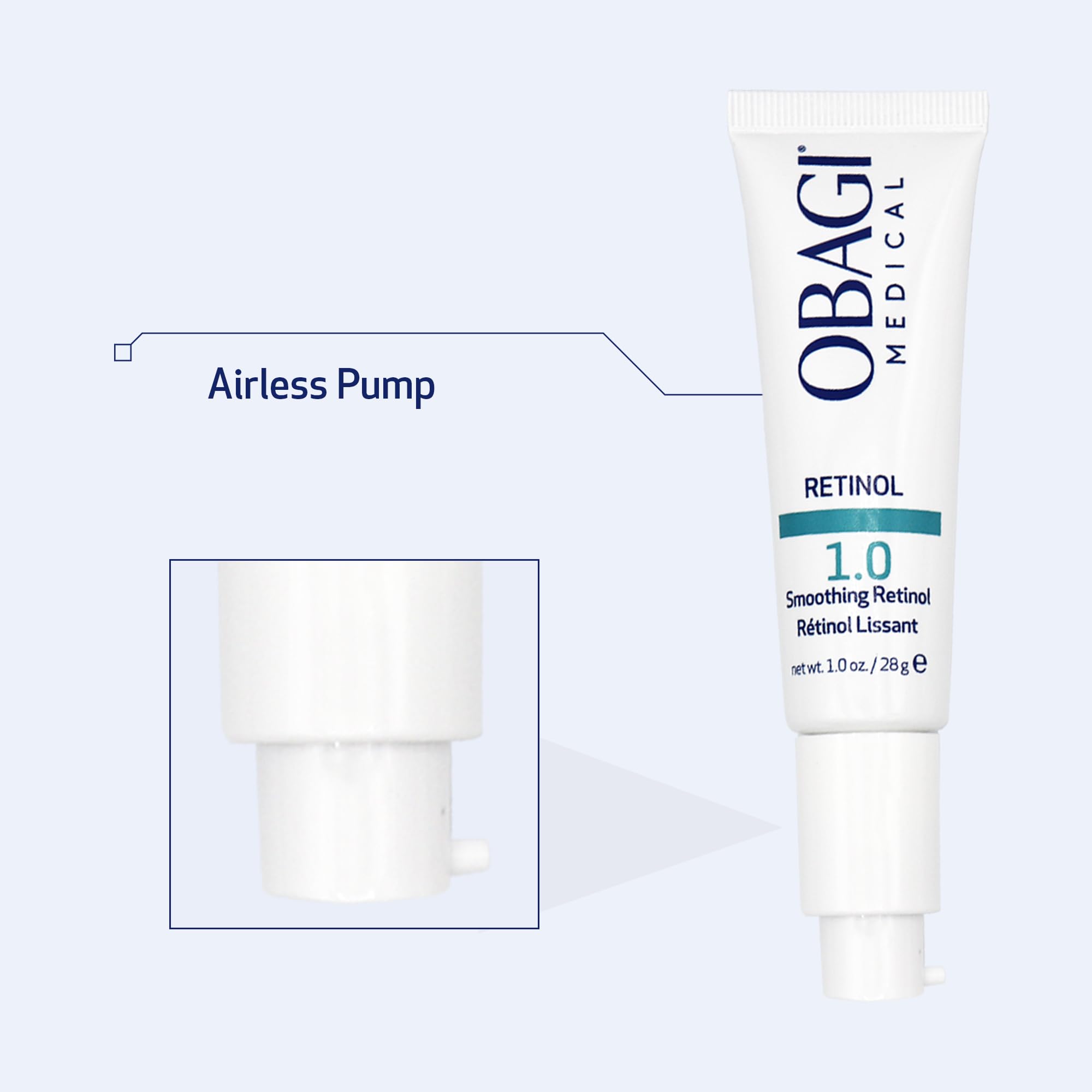 Obagi Medical used in nighttime routine emphasizes evening skincare
