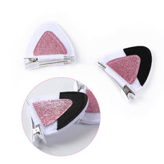 Obavioy side profile showing clip placement under ear for stable wear