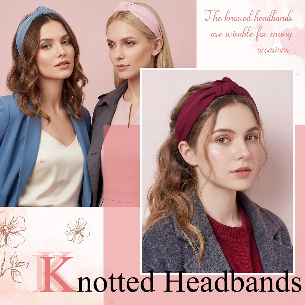 obeoby all eight headband colors displayed flat for easy outfit coordination