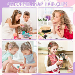 obeoby clip secured in hair, fast styling and tidy hold benefit