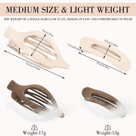 obeoby close-up matte texture of clip surface for comfortable wear benefit