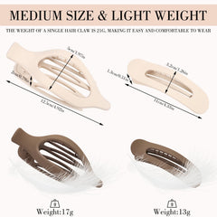 obeoby close-up matte texture of clip surface for comfortable wear benefit