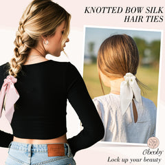 obeoby close-up satin texture showing smooth fabric for less hair breakage