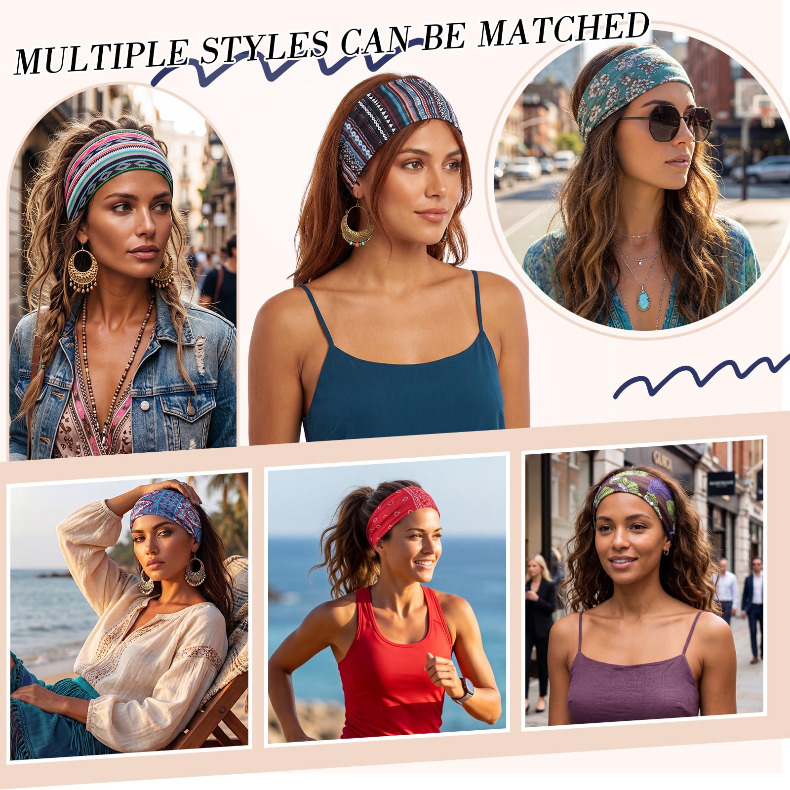 obeoby color range spread displaying eight prints for styling options
