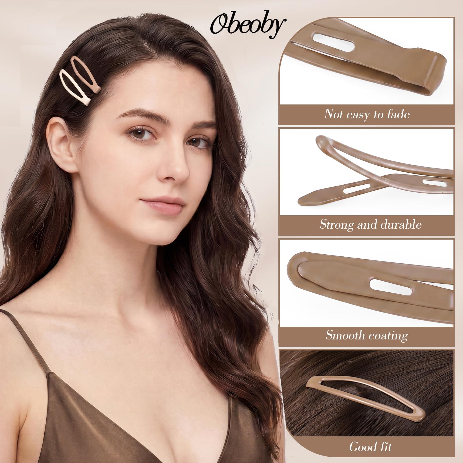 obeoby spread of five colors demonstrating styling options