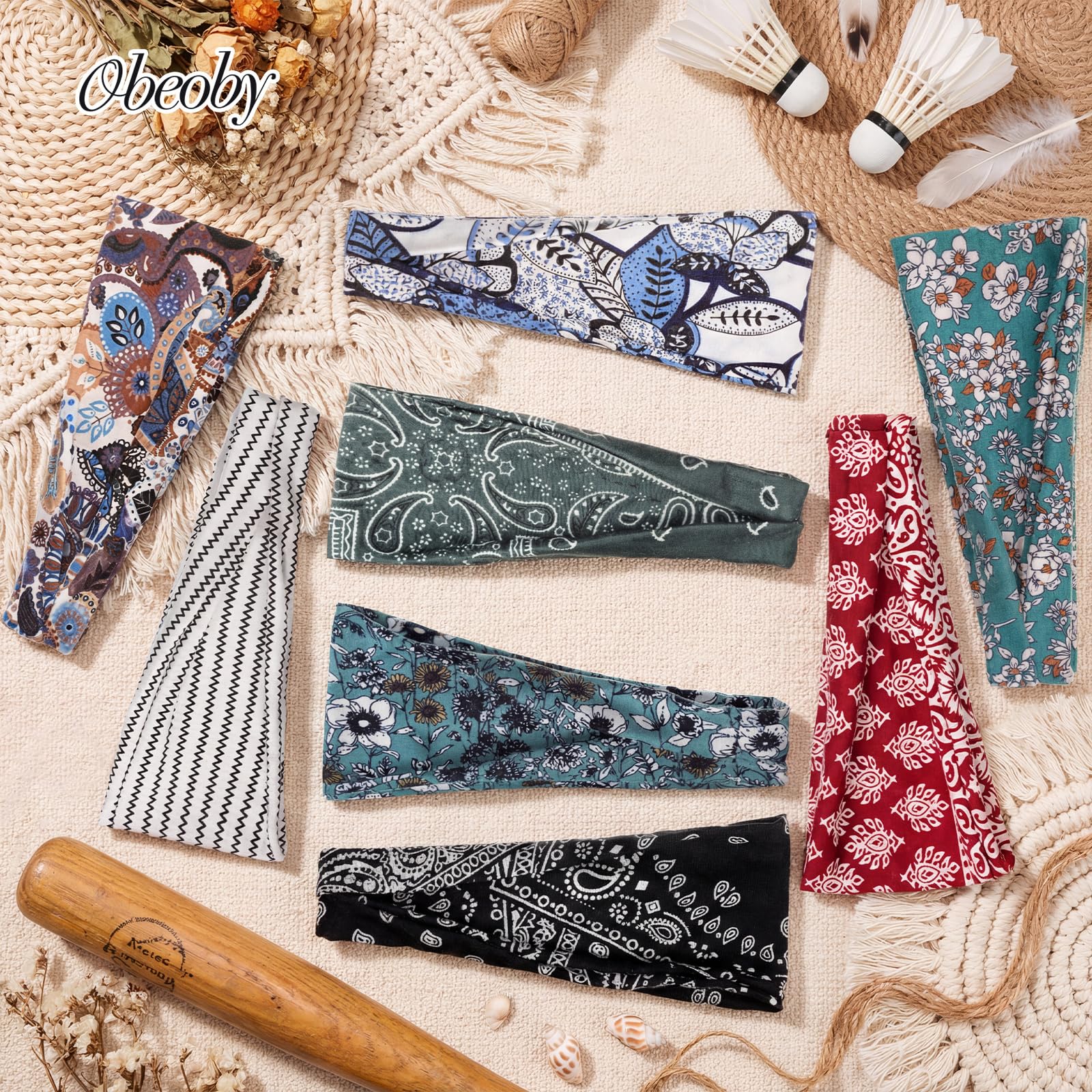 obeoby flat lay of eight-pack display showing variety and travel-ready convenience