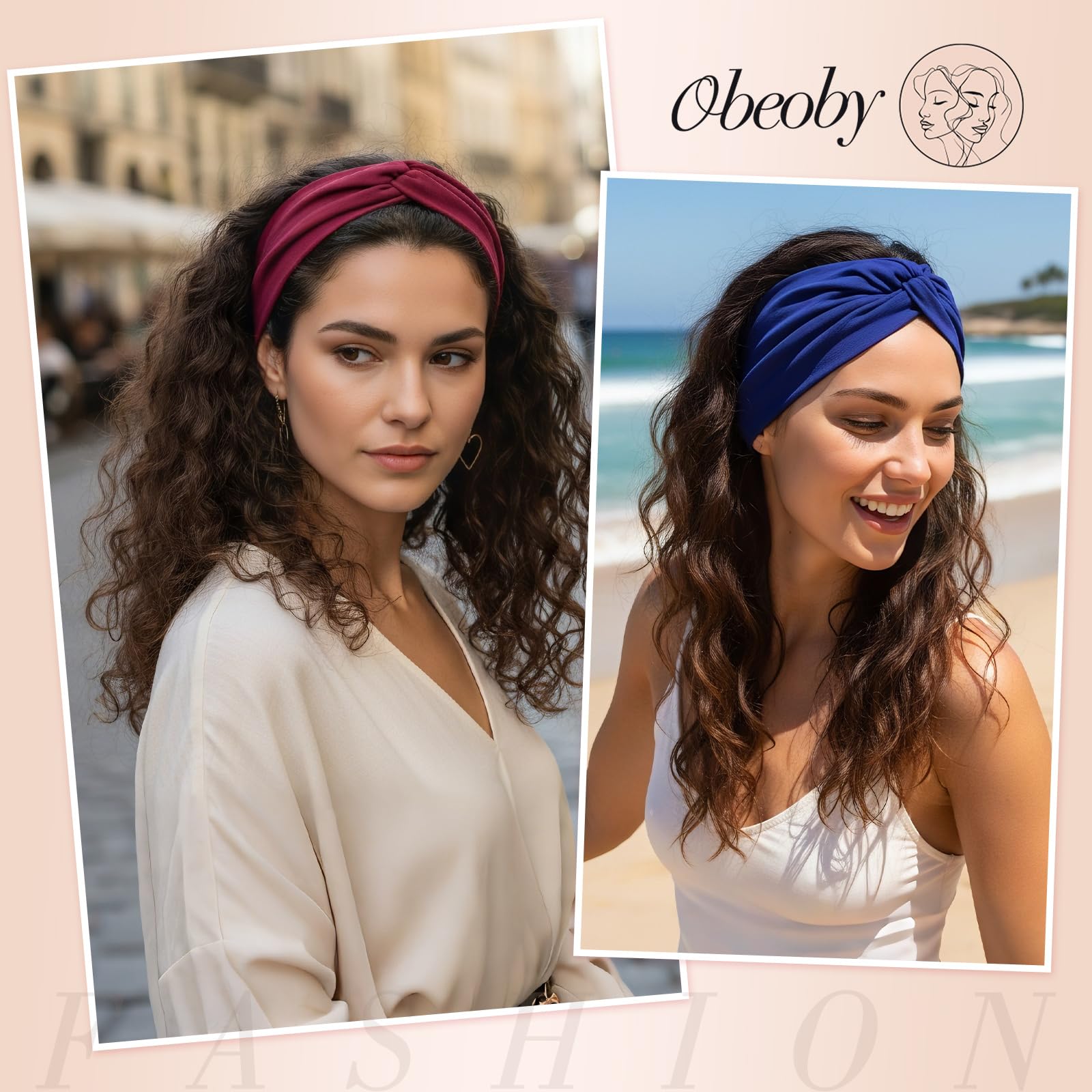 obeoby flat lay of all six colors showing mix-and-match versatility