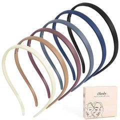 obeoby front packaging showing six brown headbands and benefits