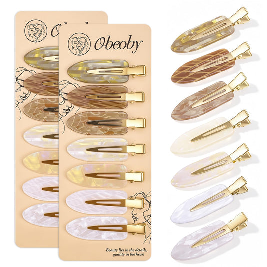 obeoby front packaging clear box showing 14 clips and organized storage benefit