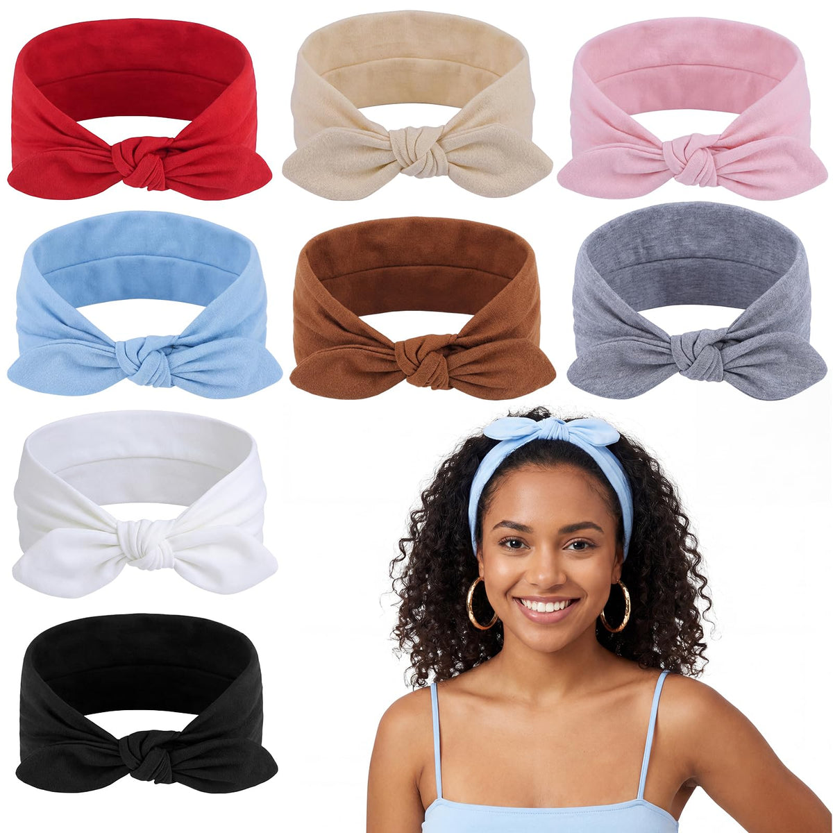 obeoby front packaging showing the 8-pack headbands and variety