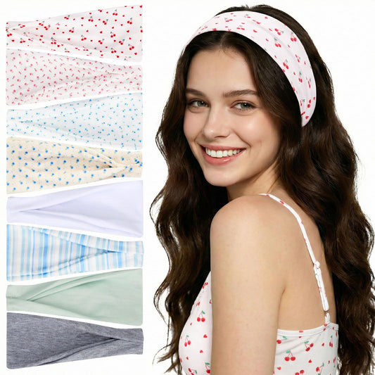 obeoby front packaging showing eight colorful headbands and variety