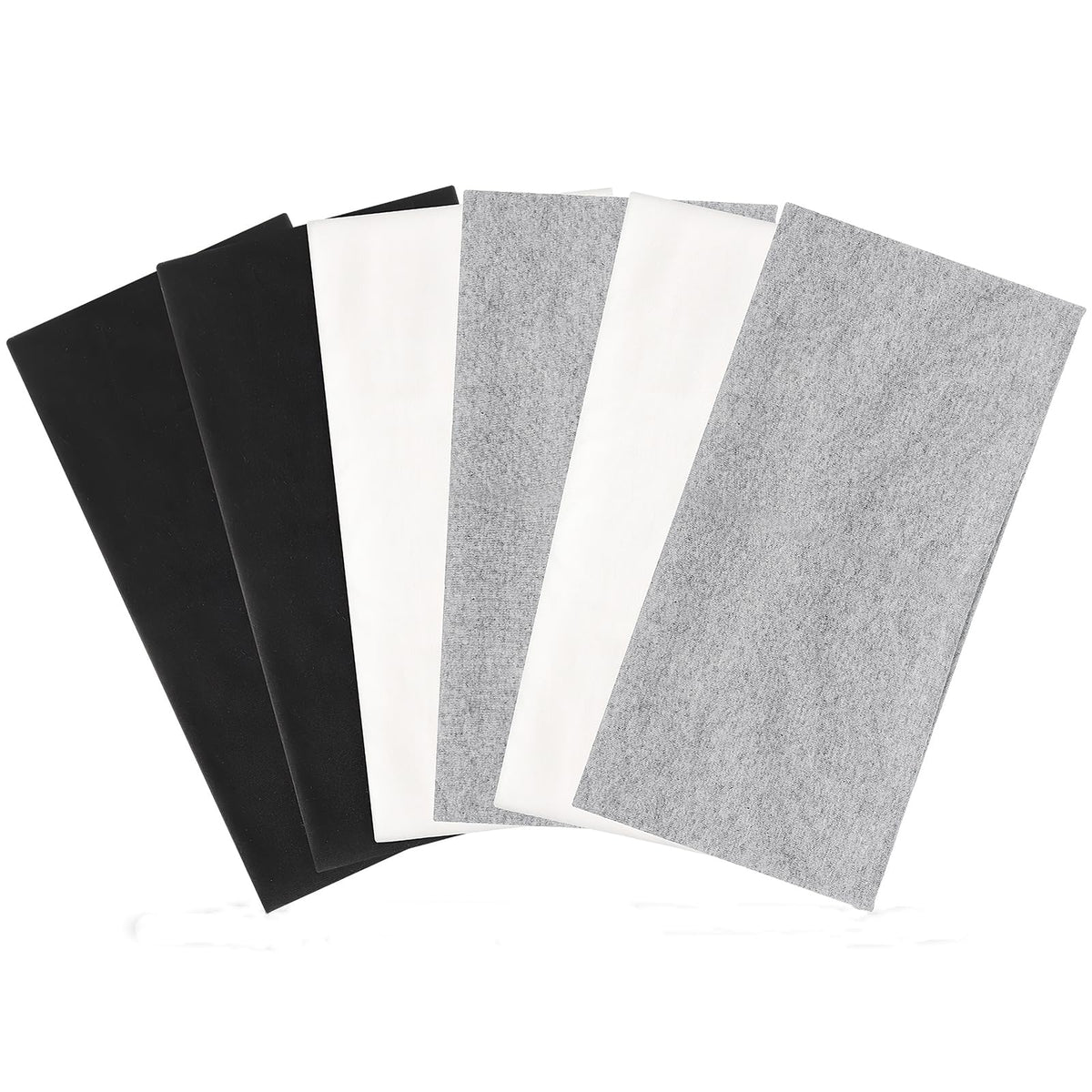obeoby front view packaging showing six headbands and clear benefit of variety