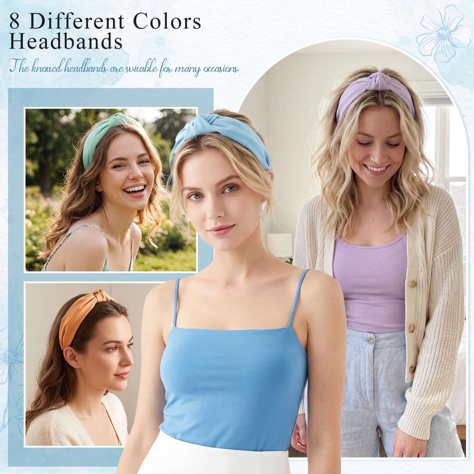 obeoby teen model wearing headband showing secure hold and everyday styling benefit