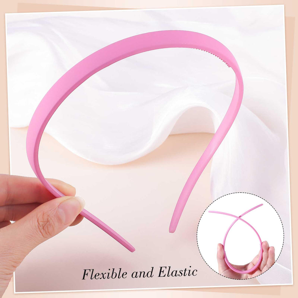 obeoby model wearing headband with glasses demonstrating frame compatibility