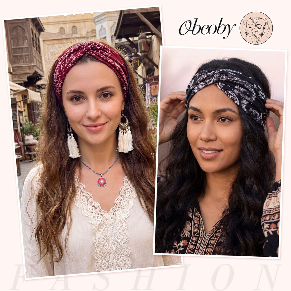 obeoby six-print spread laid flat showing mix-and-match boho patterns