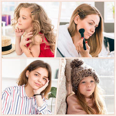 obeoby clip used in a half-up hairstyle adding secure hold