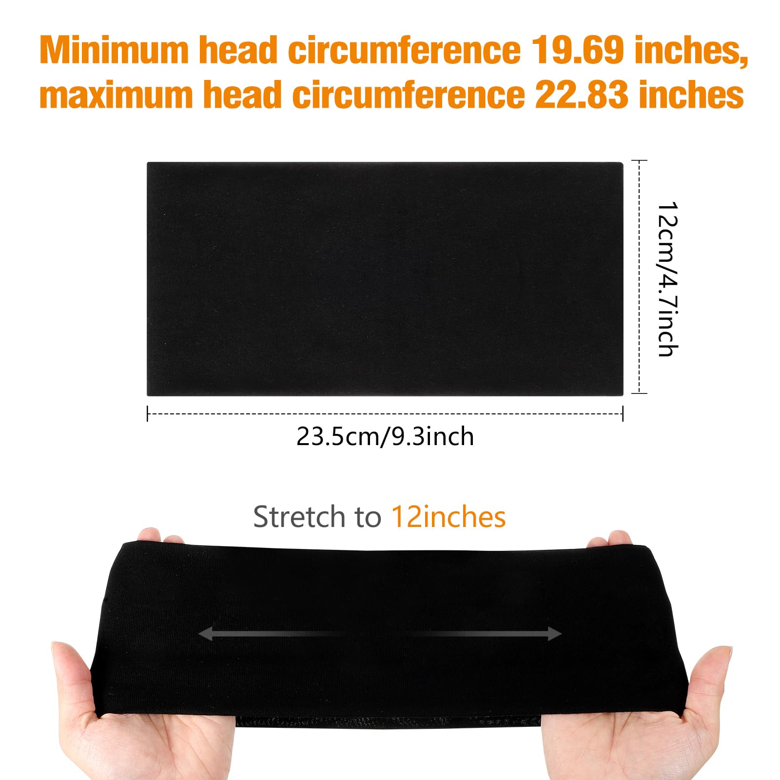 obeoby in-use during yoga showing secure fit and sweat control benefit