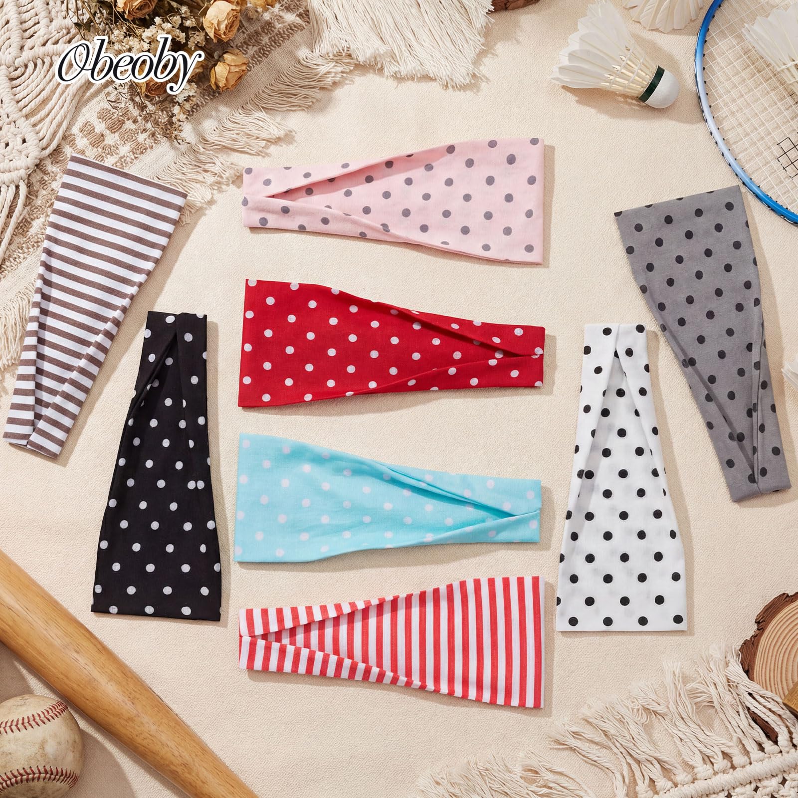 obeoby headband in festival outfit setting adding playful fashion flair