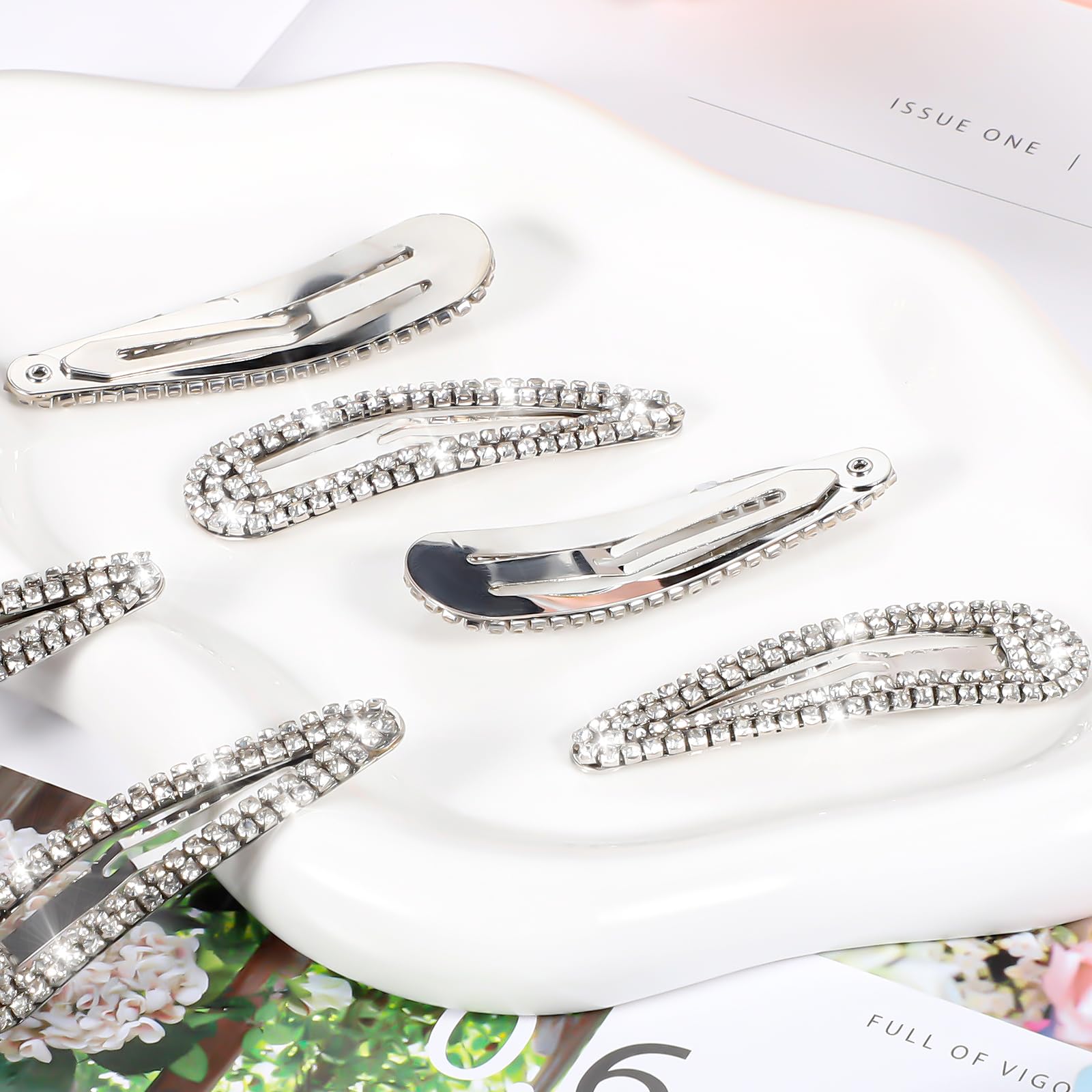obeoby lifestyle photo of clips in party hairstyle adding elegant shimmer