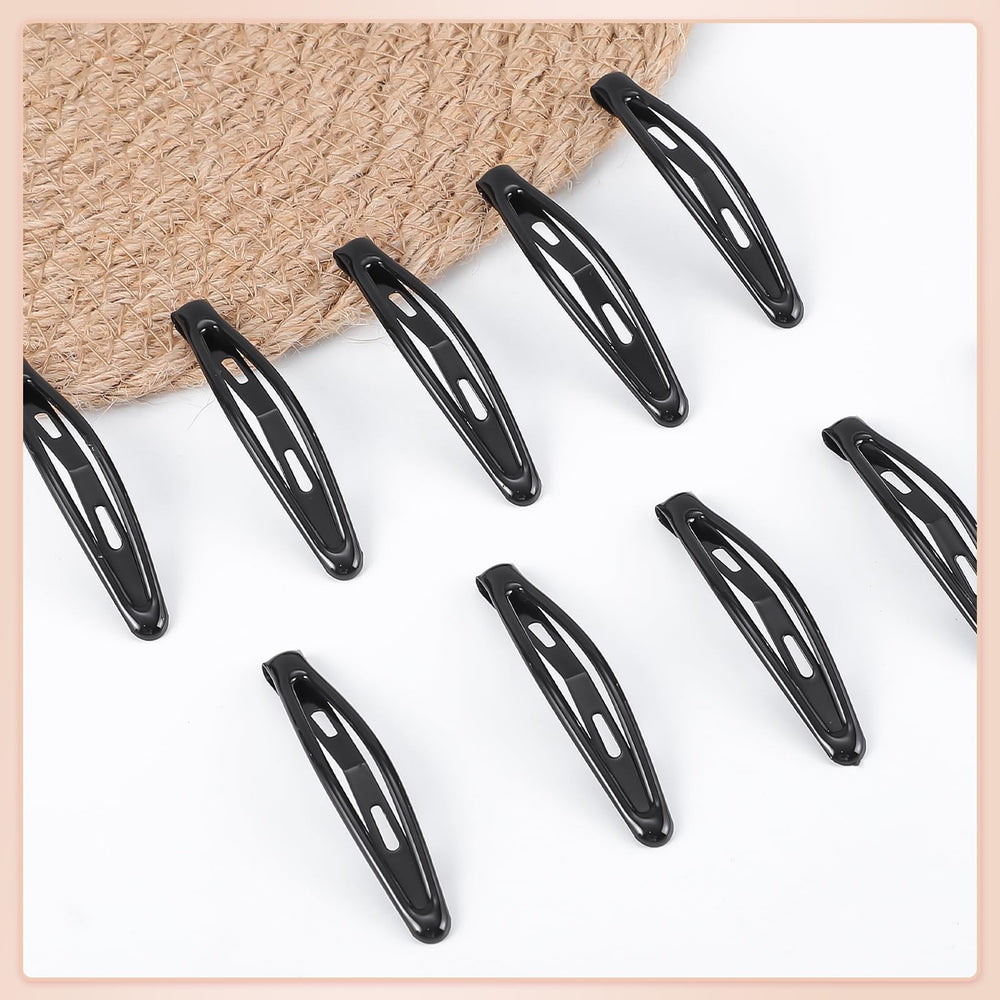 obeoby lifestyle image woman using clip for quick, elegant hair control