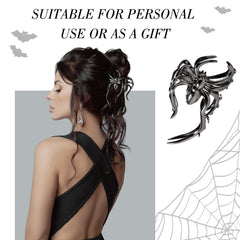 obeoby decorative skull and spiderweb detail adding goth flair