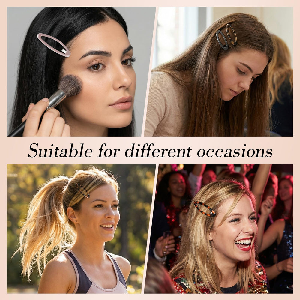 obeoby styled on model showing hair clip as a decorative, secure accessory