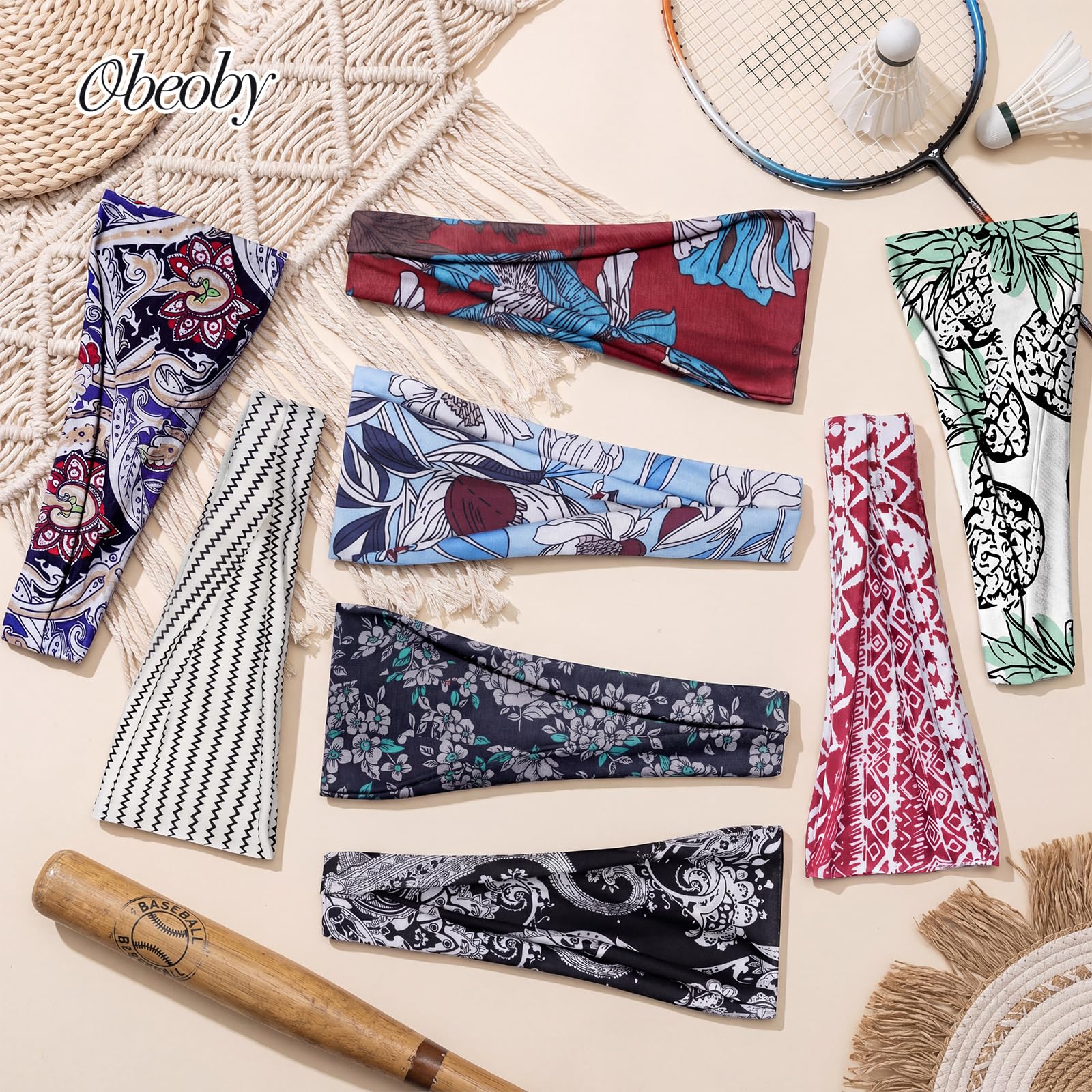 obeoby headbands in gift-ready packaging, perfect present for active friends