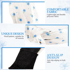 obeoby flatlay of all eight printed headbands highlighting pattern variety for styling