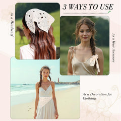 obeoby ribbon and hair pin detail showing easy secure fastening