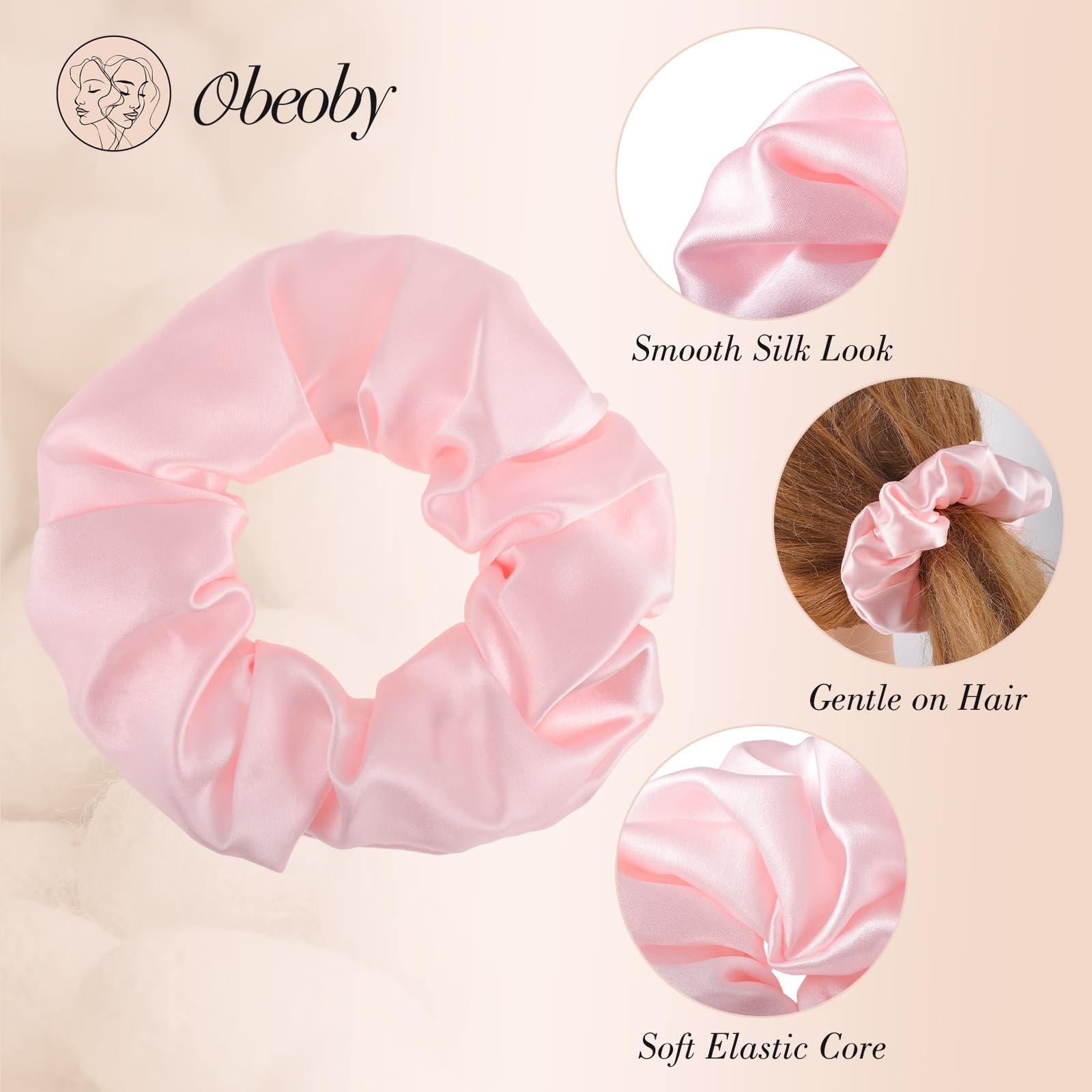 obeoby scrunchie worn on wrist for easy access and stylish carry benefit