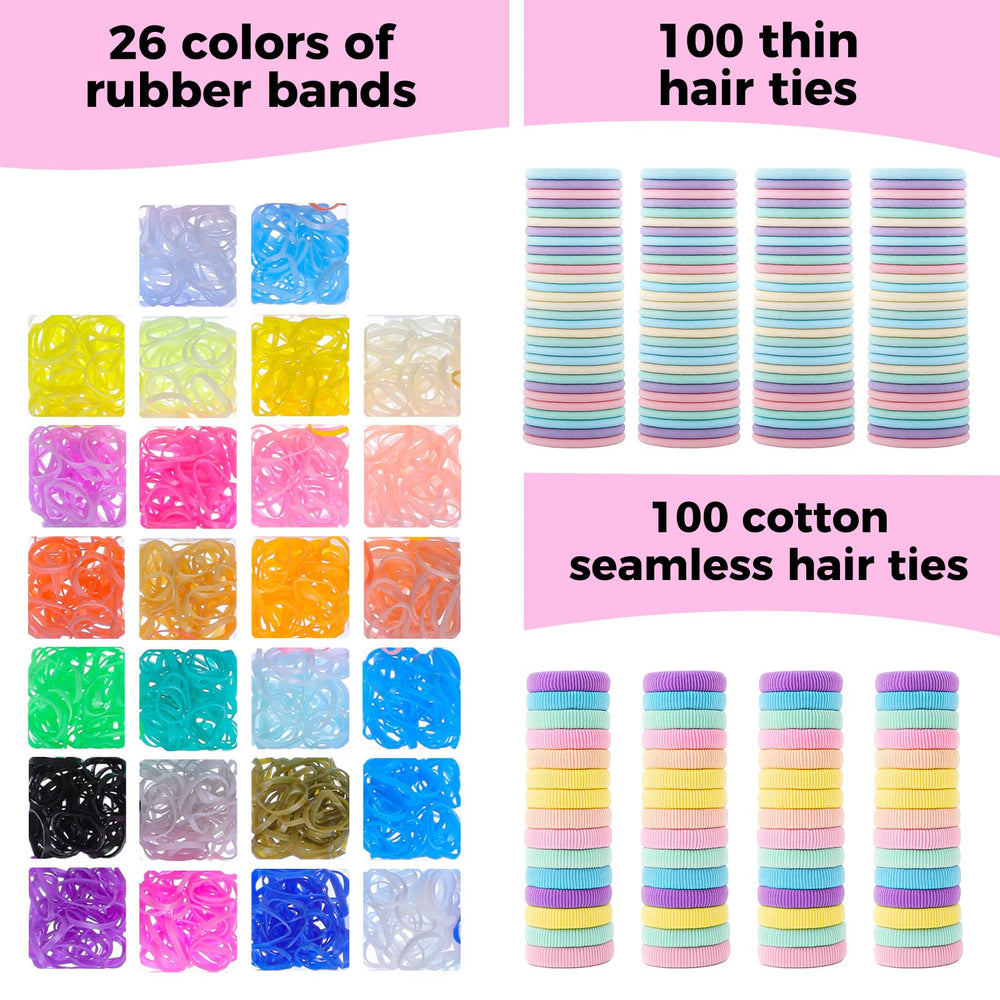 obeoby seamless hair ties detail showing no-crease benefit for ponytails