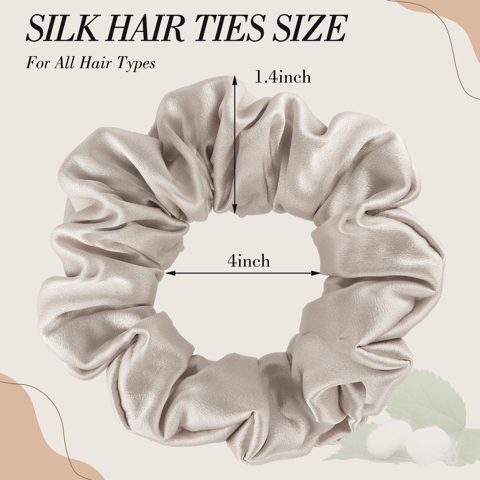 obeoby silk scrunchies worn on wrist as accessory showing comfort and style