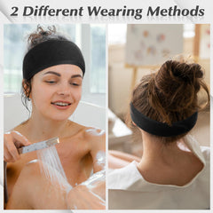 obeoby headband beside hand for scale shows length and width for fit certainty