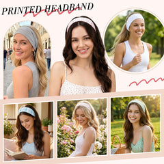 obeoby headband next to ruler indicating 9 inch length fit