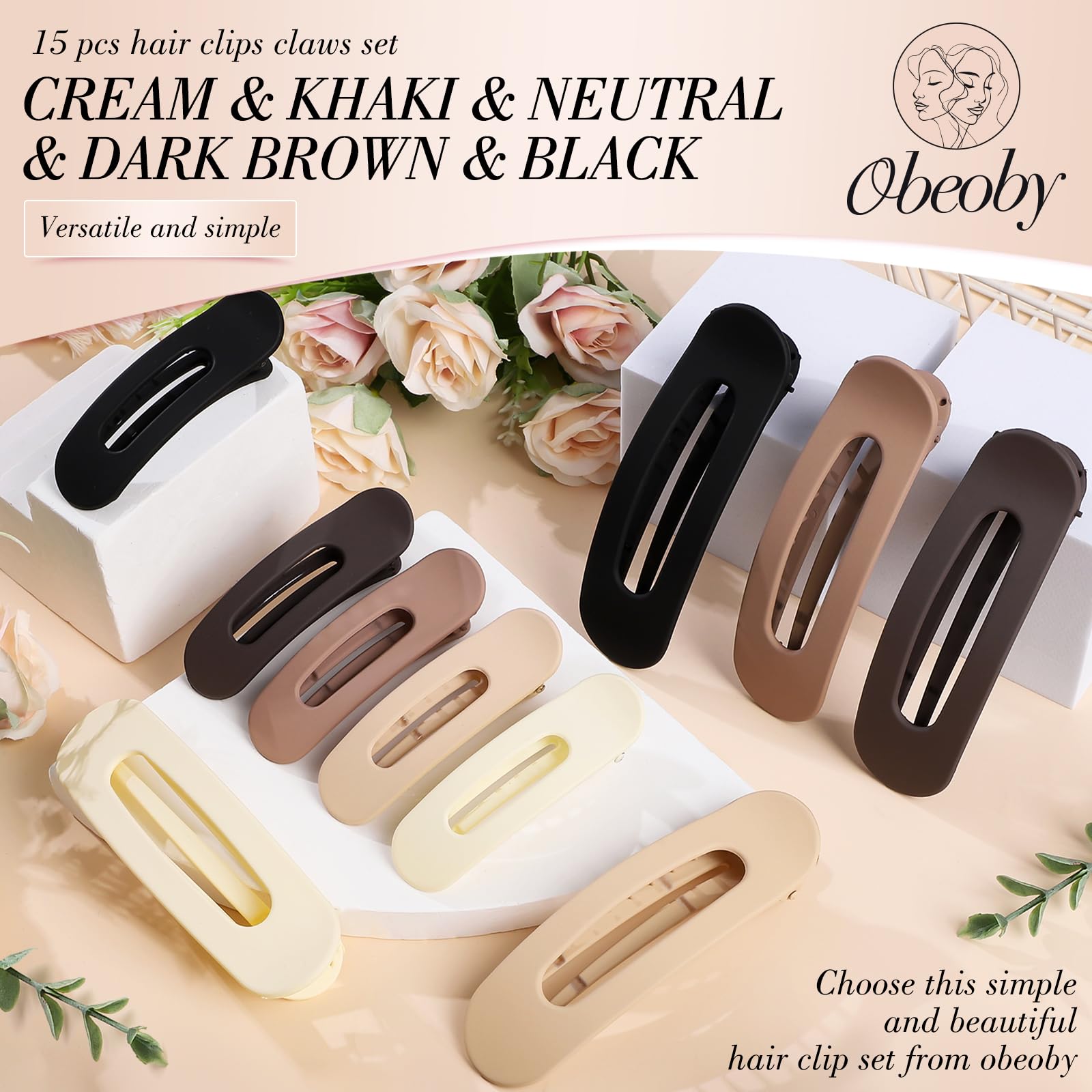 obeoby small clip on bangs demonstrating discreet hold and styling convenience