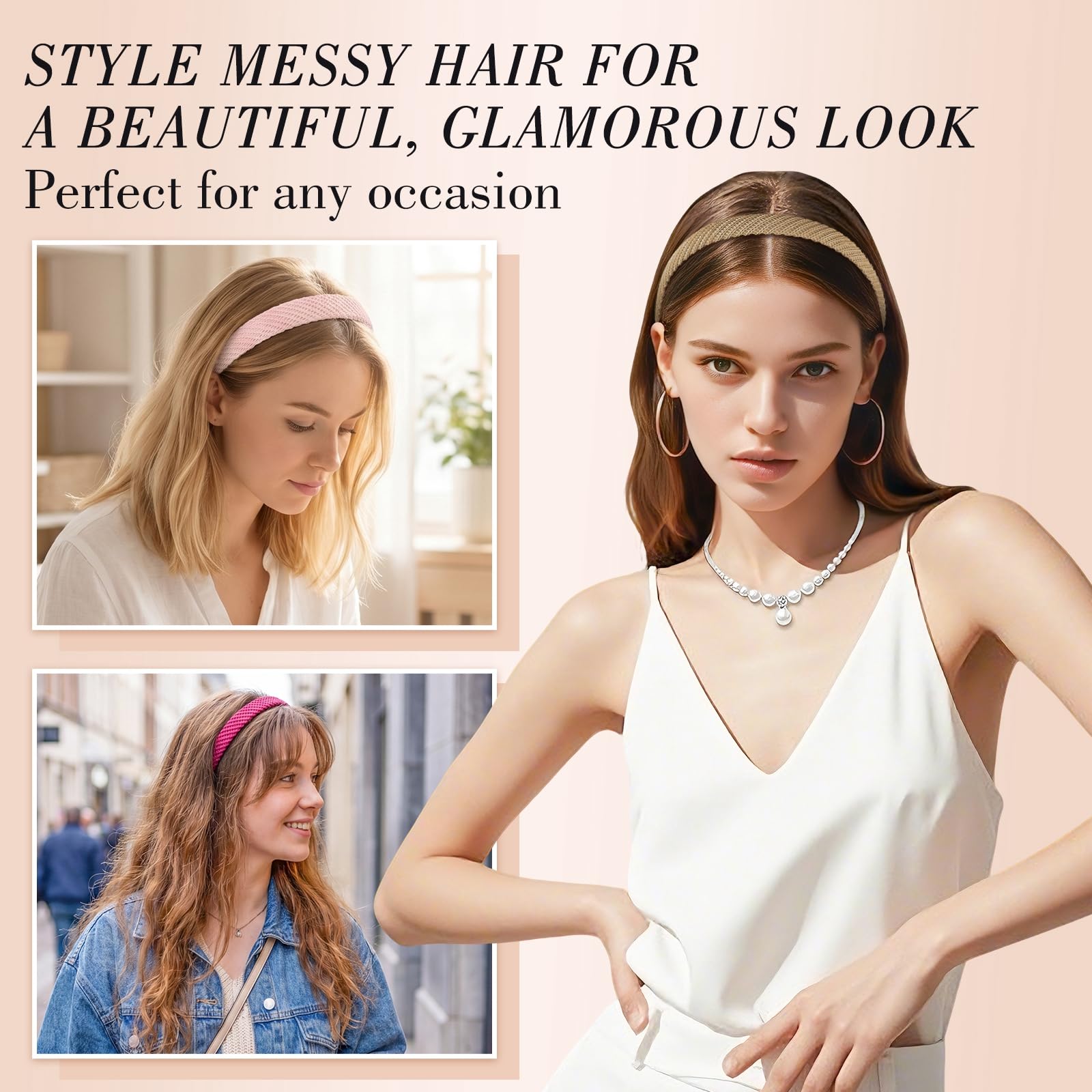 obeoby headband styled with casual outfit illustrating versatile everyday look