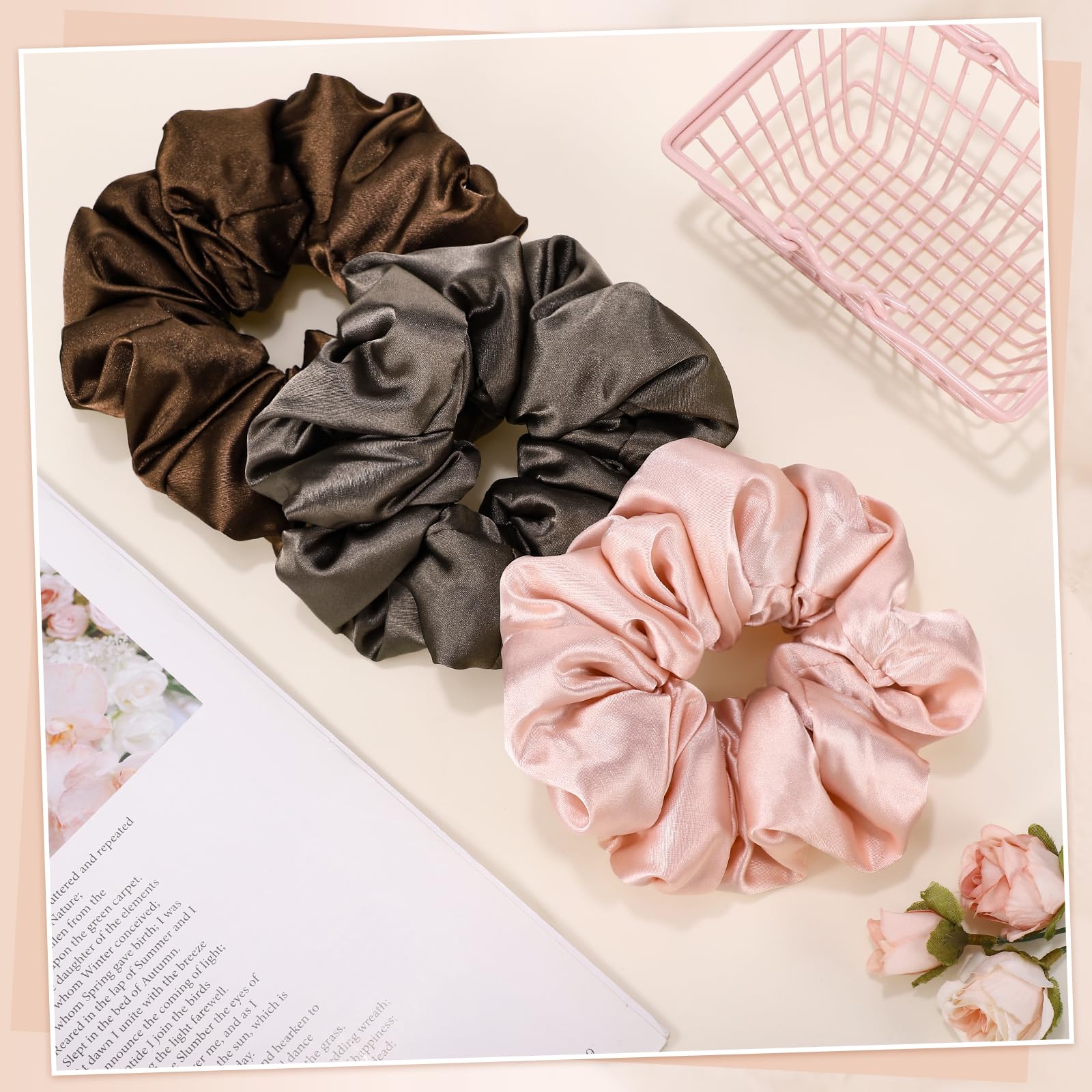 obeoby scrunchie worn on wrist as accessory, adds style and convenience